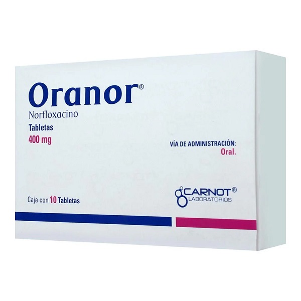 Oranor 400 MG Caja 10 Tabletas