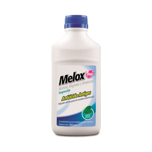Melox Plus Menta Suspensión 360Ml