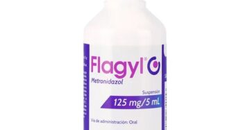 Flagyl Metronidazol Solución Frasco 120Ml