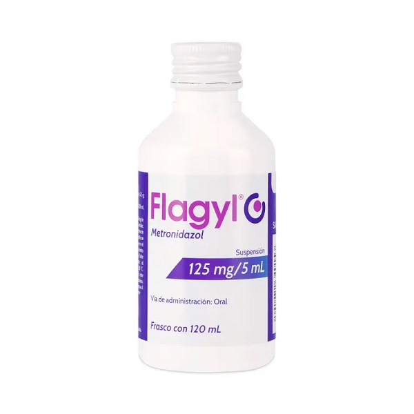 Flagyl Metronidazol Solución Frasco 120Ml