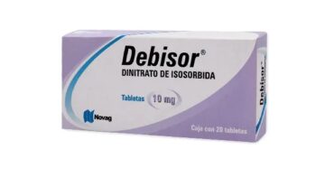 Debisor Dinitrato De Isosorbida 10Mg Caja 20 Tabletas
