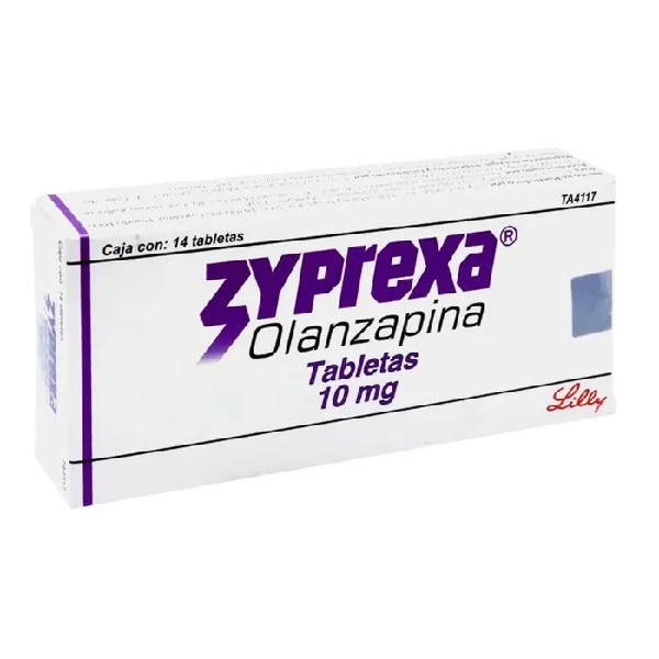 Zyprexa (Olanzapina) 10Mg 14 Tabletas