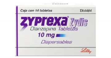 Zyprexa Zydis (Olanzapina) 10Mg  14 Tabletas
