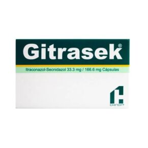 Gitrasek 166.6/33.3 Mg Caja 12 Cápsulas