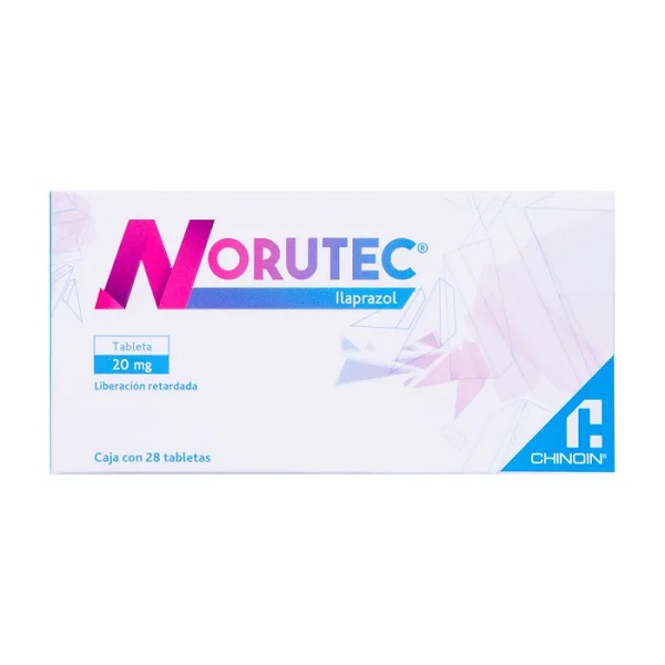 Norutec Ilaprazol Caja 28 Tabletas