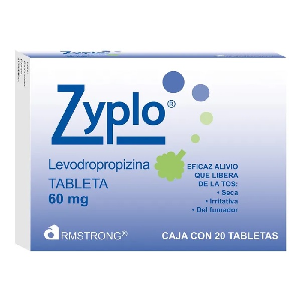Zyplo (Levodropropizina) 60Mg 20 Tabletas