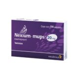 Nexium-Mups 20 MG Caja 14 Tabletas