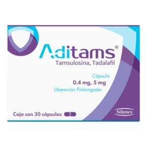 Aditams 0.4/5 Mg Caja 30 Cápsulas