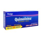 Quimofeina 500750 Mg Caja 20 Tabletas