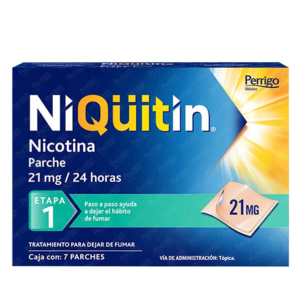 Niquitin 21 MG Etapa 1 Caja 7 Parches
