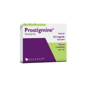 Prostigmine 1 Ml Ampolletas 6 Solución Inyectable