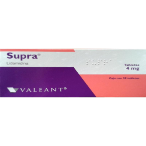 Supra 4 Mg Caja 30 Tabletas