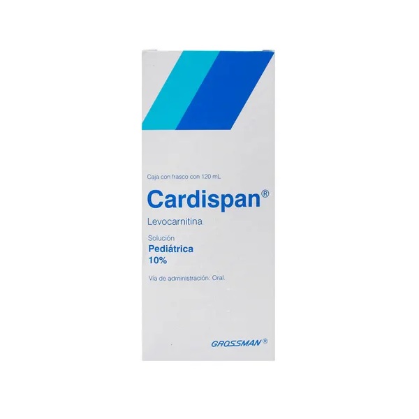 Cardispan 10 G Solución Pediátrica Frasco 120 ML