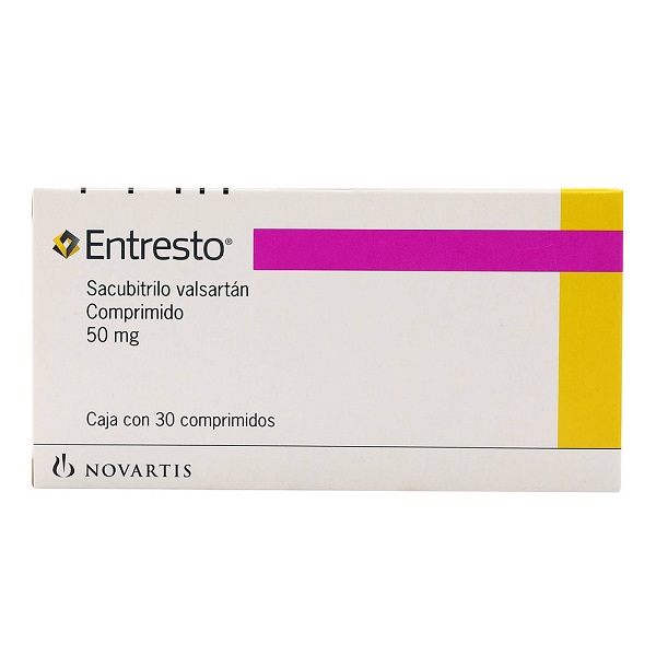 Entresto Valsartán 50Mg Caja 30 Comprimidos