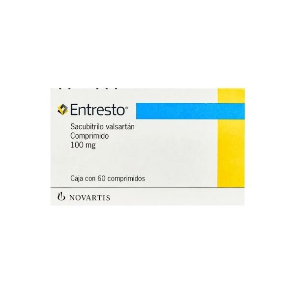 Entresto Valsartan 100mg 60 Comprimidos