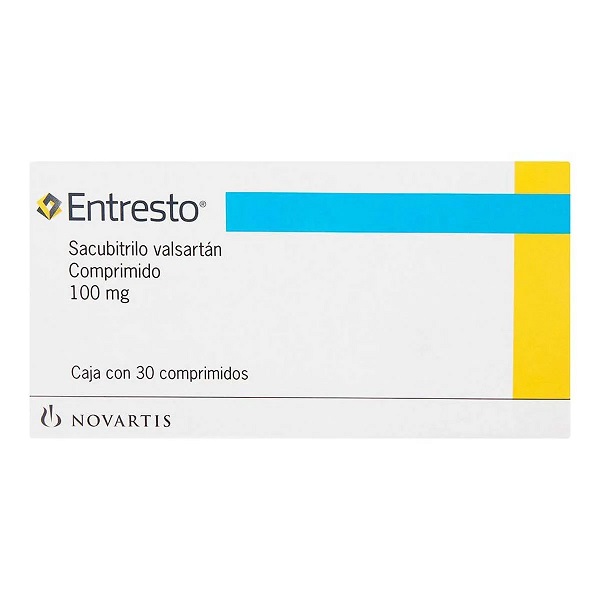 Entresto Valsartán 100Mg Caja 30 Comprimidos