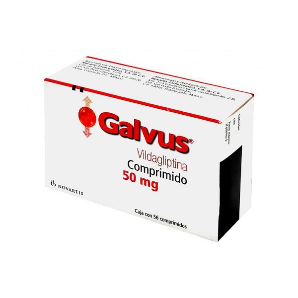Galvus Vildagliptina Caja 56 Comprimidos