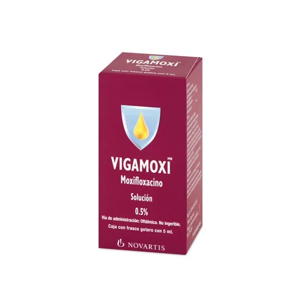 Vigamoxi 5 MG Solución Gotero 5 ML
