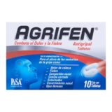 Agrifen 500/25/5 Mg Caja 10 Tabletas