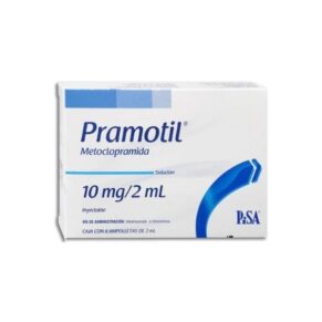 Pramotil 2 Ml Frasco Ámpula 6 Solución Inyectable