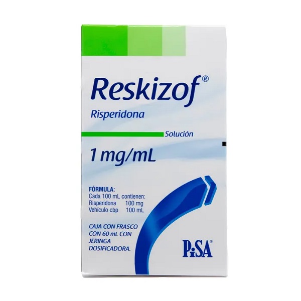 Reskizof Risperidona Solución Frasco 60Ml