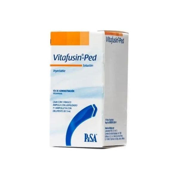 Vitafusin-Ped Solución Inyectable Frasco Ámpula