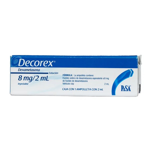 Decorex Dexametasona 8Mg Solución Ampolleta 2Ml