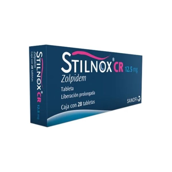 Stilnox CR Zolpidem 12.5mg 28 Tabletas