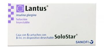 Lantus 100 U Solución Inyectable 5 Plumas Precargadas 3 ML