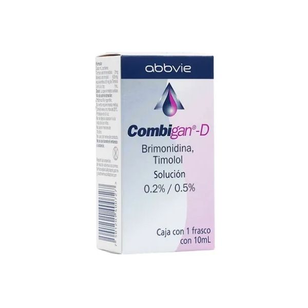 Combigan-D Brimonidina/Timolol Solución 10ml