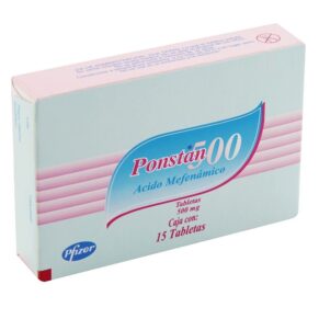 Ponstan  500 Mg Caja 15 Tabletas