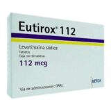 Eutirox  112 Mcg Caja 50 Tabletas
