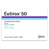 Eutirox 50 Mcg Caja 50 Tabletas