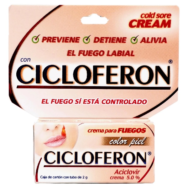 Cicloferon Color Piel Crema 2G