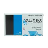Valextra 500 Mg Caja 10 Comprimidos