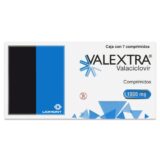 Valextra 1000 Mg Caja 7 Comprimidos