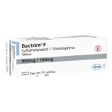 Bactrim 800/160 Mg Caja 15 Tabletas