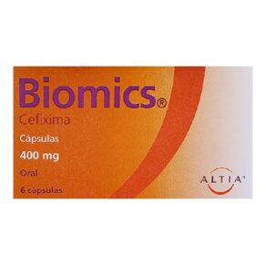 Biomics 400 Mg Caja 6 Cápsulas