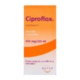 Ciproflox 200 Ml Frasco Ámpula 1 Solución Inyectable