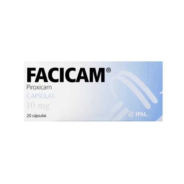 Facicam 10 MG Caja 20 Cápsulas