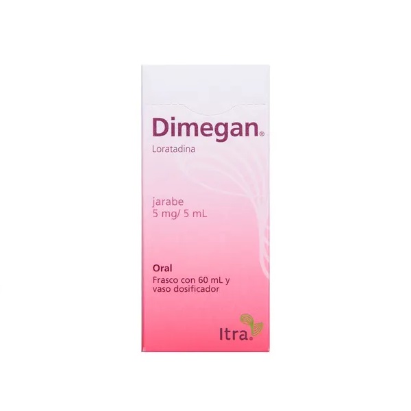 Dimegan 100 MG Jarabe Frasco 60 ML