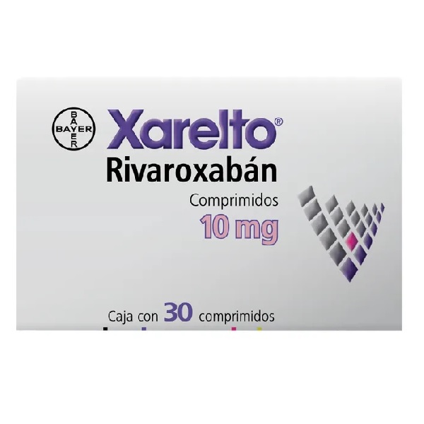 Xarelto (Rivaroxaban) 10Mg 30 Comprimidos