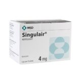 Singulair 4 MG Caja 10 Tabletas Masticables