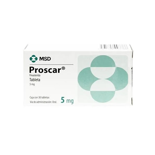Proscar Finasterida 5Mg Caja 30 Tabletas