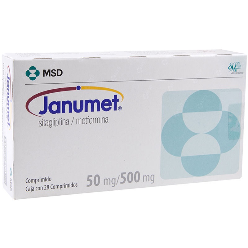 Janumet 50/500Mg Com 28