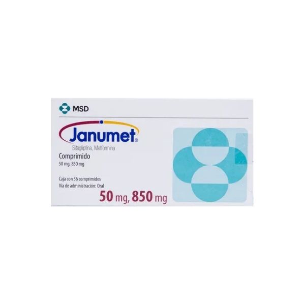 Janumet Con 56 Comprimidos
