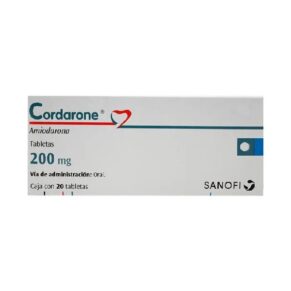 Cordarone (Amiodarona) 200Mg  20 Tabletas