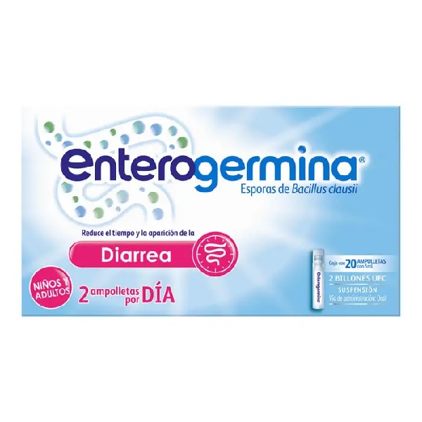 Enterogermina 5 Ml Ampolletas 20 Suspensión Inyectable