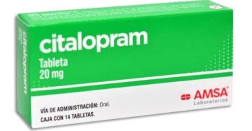 Citalopram 20 MG Caja 14 Tabletas