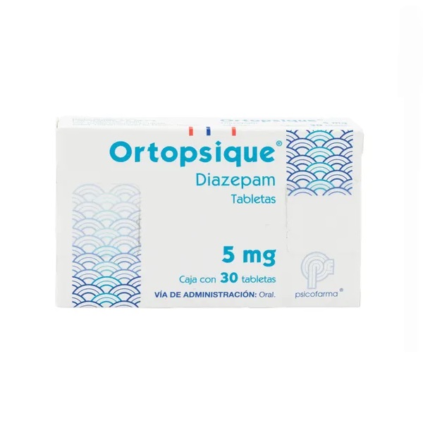 Ortopsique 5 MG Caja 30 Tabletas